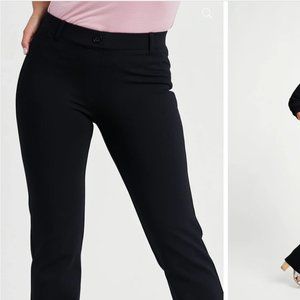 Betabrand Straight Leg Classic Dress Pant Yoga Pant M Long